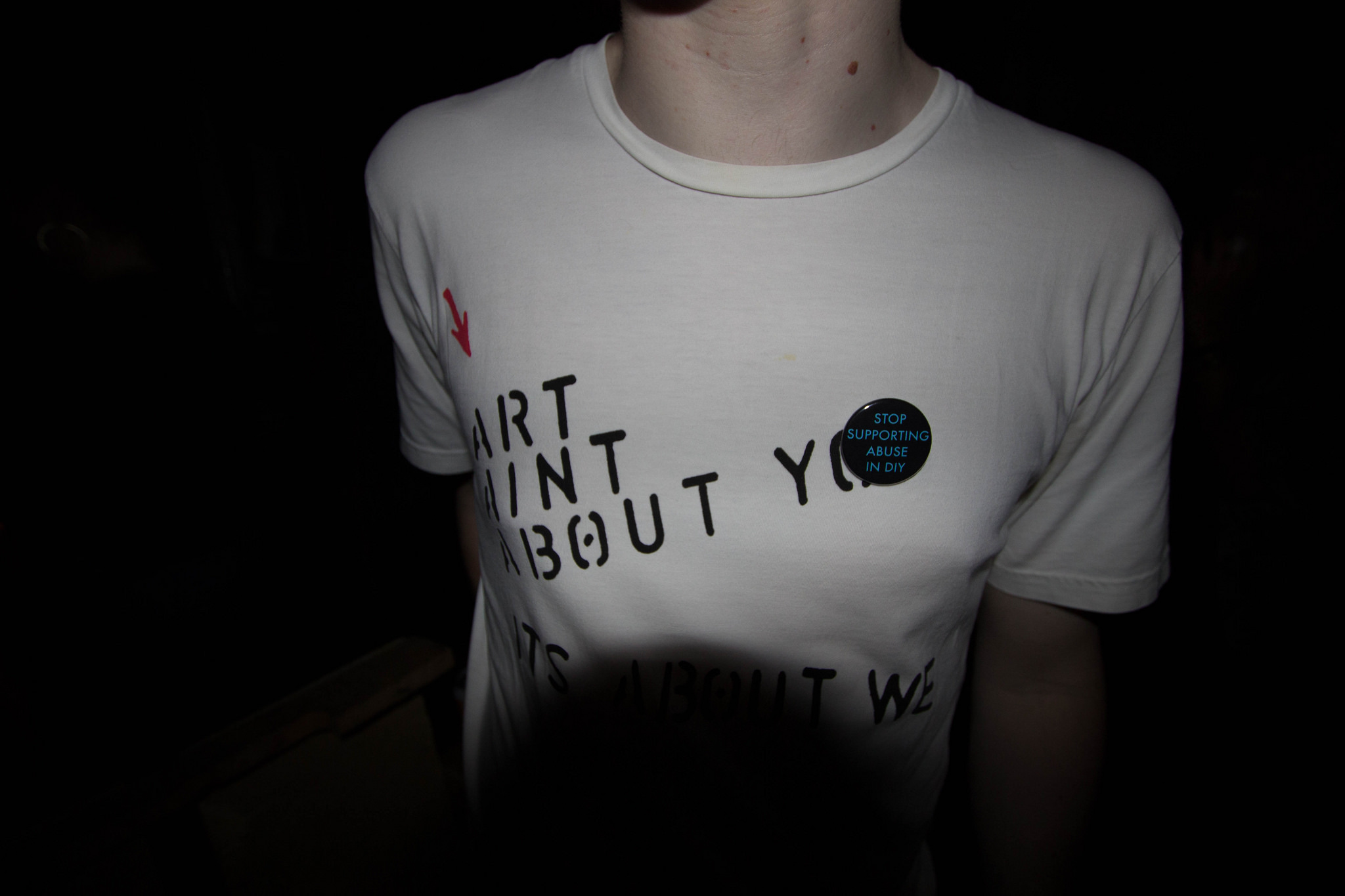 Stop supporting abuse in DIY button